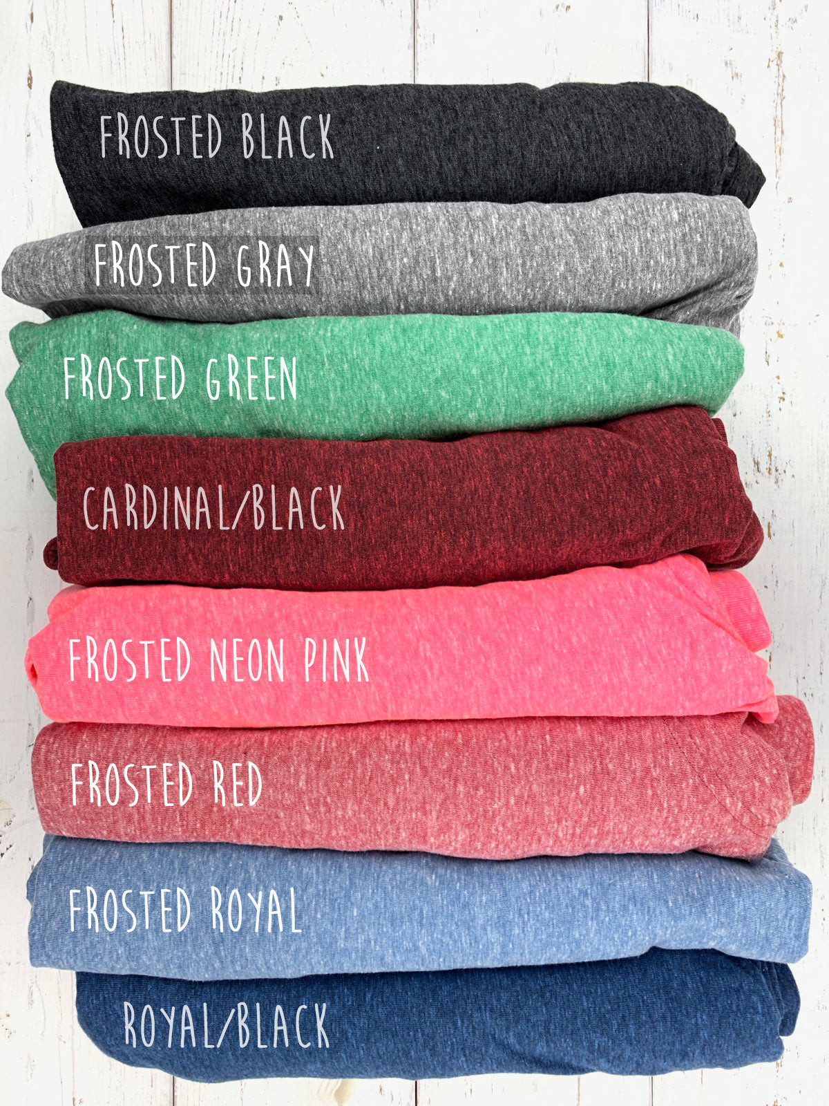 Frosted Triblend Hoodie | 9 Colors
