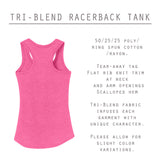 Soft Triblend Racerback Tank